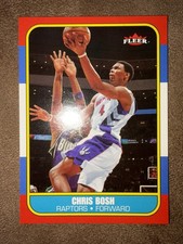 2006-07 Fleer - 1986-87 Fleer Design Chris Bosh #21 picture