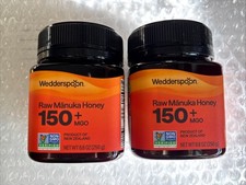 2 Pack ( 8.8 oz each )   Wedderspoon Raw Manuka MGO 150+ Honey EXP. 5/2029 picture