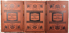 Thomas Carlyles French Revolution 3 Volume Set Hardcover c1890s Robson & Sons picture