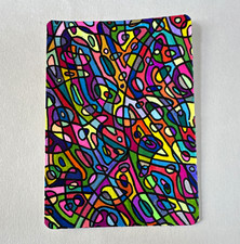 Rainbow Abstract ACEO/ATC picture