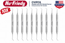 10X Hu-Friedy CVIPC6 Double End IPC Dental Carver Interproximal #6 Handle picture