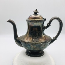 Henry Watterson Hotel Louisville Hotel Silver Teapot 1912 Rogers Brothers Silver picture