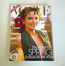 Vogue Magazine March 2010 Best of the Spring Collections 2010 Issue Illustrated picture