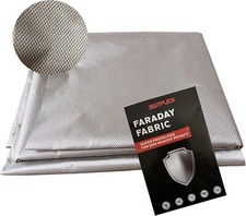 Faraday Fabric Copper Nickel Cloth EMI RFID Shielding Protection Military Grade picture