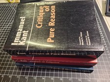 Immanuel Kant Three Critique Collection lot - Pure Reason (Hackett) picture