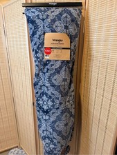 Wrangler Navy Blue Paisley Ultra Plush Blanket - King picture