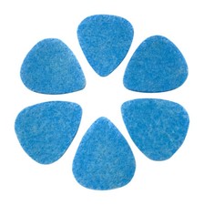 Felt Pick for Ukulele 6 Pack in Sky Blue picture