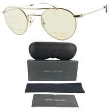 NEW Henry Jullien Cap Feret C53 Silver Round Unisex Optical Frame Eyeglasses picture