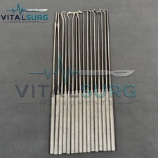 Neuro Hardy Pituitary Curettes Set Of 16 Transsphenoidal Surgical Instruments picture
