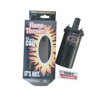 Black Pertronix 40011 Flame-Thrower Coil 40,000-Volt 1.5-Ohms Oil Filled Can picture