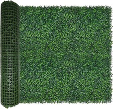 ODTORY Artificial Ivy Privacy Fence Screen 40 x 120 in Faux Boxwood Panel Roll picture