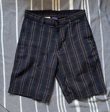 Patagonia - Men’s Hiking Shorts - Black & Brown - Size 28 - Excellent Condition picture