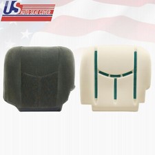 2003 2004 Chevy Silverado 2500 DRIVER Bottom CLOTH Cover & Foam Cushion DK GRAY picture