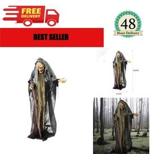 Haunted Hill Farm Life-Size Talking Witch Animatronic Halloween Prop picture
