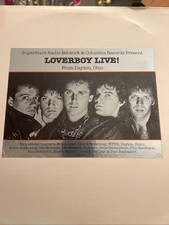 rare loverboy live from dayton ohio 1981 promo vinyl etched signatures NM picture