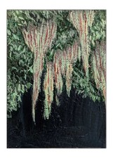 ACEO - Original, Acrylic Landscape Painting 3.5x2.5 OOAK Spanish Moss picture