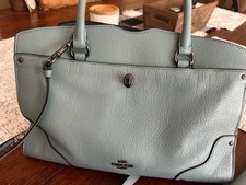 coach handbag with matching walet picture