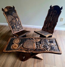 Antique Vtg African Palaver 