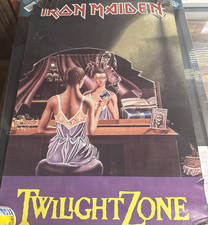 Vintage 1987 Iron Maiden Twilight Zone Poster Original Heavy Metal Poster picture