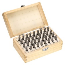 36pcs Metal Stamping Kit 1/16