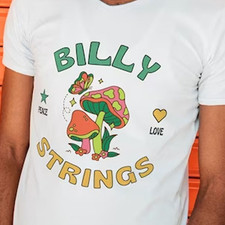 VTG Billy Strings artwork white T-shirt SHORT SLEEVE All sizes JM1557 picture