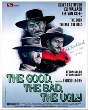 Eli Wallach Signed The Good Bad Ugly Photo Autograph Tuco Clint Eastwood COA picture