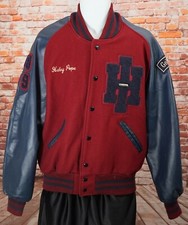 VTG Pro Sports Golden Bears Red Varsity Jacket Medium Haley Pope 08 19 0819 picture