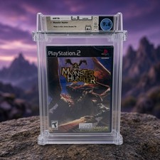 Monster Hunter - PS2, 2004 Playstation 2 CAPCOM NEW Sealed (not CGC) WATA 9.6 A+ picture