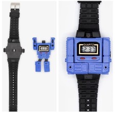 NEW Robot Watch Transforming Watch (Transformer Style ) Color Blue picture