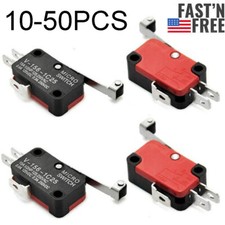 V-156-1C25 Limit Micro Switch Long Straight Hinge Roller Momentary SPDT 10-50PCS picture