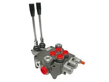2 Spool Hydraulic Directional Control Valve Open Center 21 GPM 3600 PSI NEW  picture