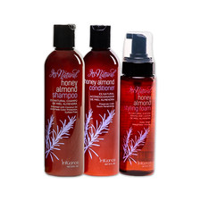 Influance Honey Almond Vibes Set Shampoo Conditioner Styling Foam  picture