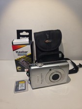 Canon PowerShot SD870 / IXUS 860 IS 8MP Compact Digital Camera Silver Tested Kit picture