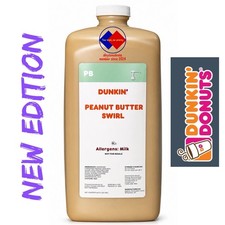 Dunkin’ Peanut Butter Swirl 64 FL OZ Jug. NO Pump, BUY 2 GET 10% OFF & 1 PUMP. picture
