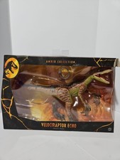 Mattel Jurassic World Amber Collection Velociraptor Echo - Box Damaged  picture