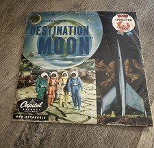RARE George Pal's Destination Moon ~ Vintage 1950 Sci Fi Movie Record 10
