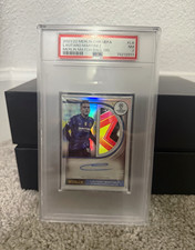 Lautaro Martinez 21/22 Topps Merlin Chrome Match Ball Auto PSA 7 #MB-LA picture