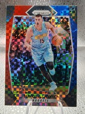 2017-18 Panini Prizm - Nikola Jokić #166 Red White & Blue Prizm picture