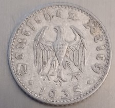 1935A German Third Reich 50 Reichspfennig picture
