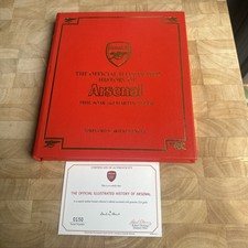 The Official Illustrated History of Arsenal 1886-2004 - Danbury Mint 22ct Gold picture