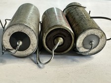 Lot of 3 Vintage Dearborn Gudeman FAST PIO Film Capacitors 0.1uF 1.0uF picture