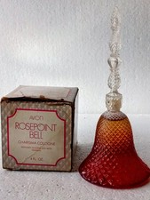 Vtg Avon ROSEPOINT BELL w CHARISMA COLOGNE SPRAY In Original Box #A-R.  NC#4 picture