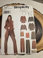 NEW* Simplicity #5921 Sewing Pattern/ Misses Size 12-18 picture