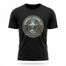 Guerneville California Redwood Graphic T-Shirt Unisex Travel Tee picture