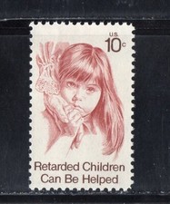 1549 * RETARDED CHILDREN CAN BE HELPED *   U.S. Postage  Stamp  MNH picture