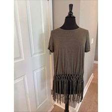 Boho fringey shirt picture