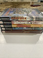 Lot of (5) JAMPACK PS2 Playstation 2 Video Games Vintage picture