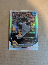 2025 Bowman Chrome Paul Skenes Refractor /499 Pittsburgh Pirates  picture