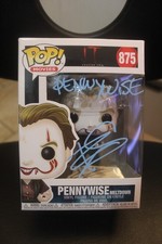 Signed Funko Pop #875 - IT - Pennywise, Bill Skarsgård  + COA picture