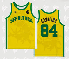 Sepultura band #84 basketball jersey Full Size GE748 picture